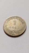 Moneta Silver 1 Lira Valore