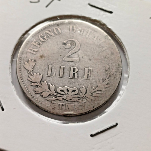 Moneta italia regno 1863 - moneta,