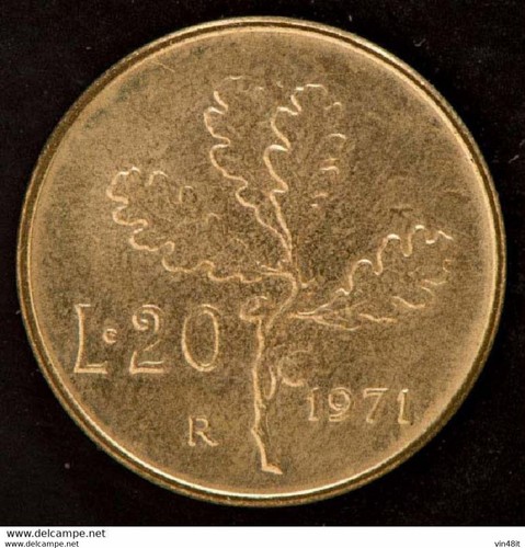 1971 italia moneta serie - ,