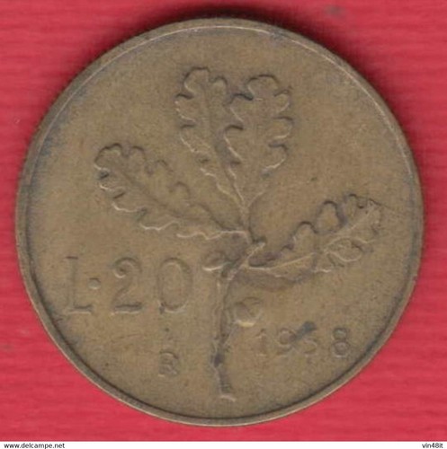 1958 italia moneta serie - 1958,