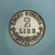 VITTORIO EMANUELE II 2 LIRE
