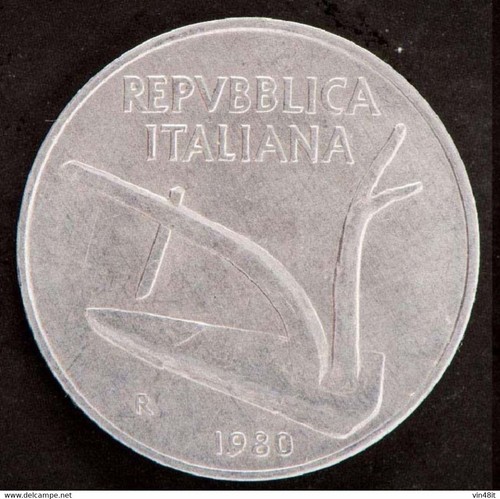 1980 italia moneta - ,