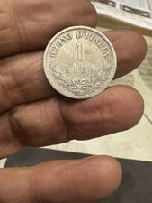 (84) Moneta 1 Lira Valore 1863