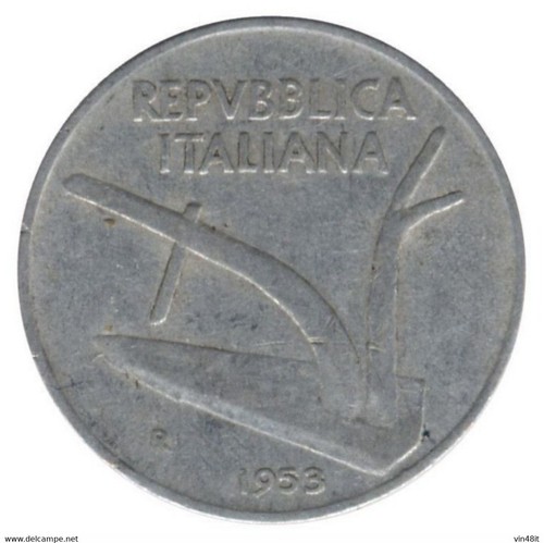 1953 italia moneta - 1953,