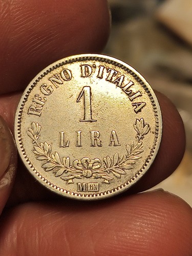 Lira 1863 vittorio - 1, m