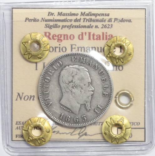 Regno italia lira - regno, 1
