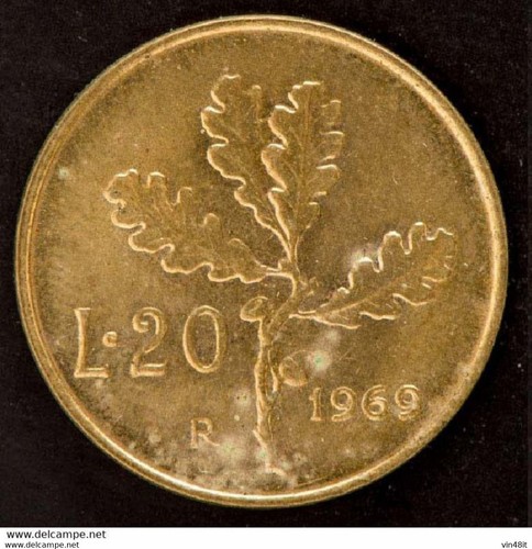 1969 italia moneta serie - moneta,