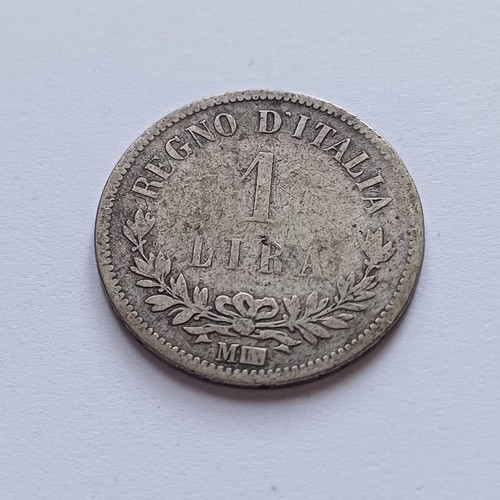 Silver moneta lira - moneta, 1