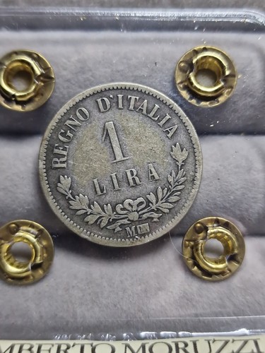 Lira del 1863 regno - 1, d'italia