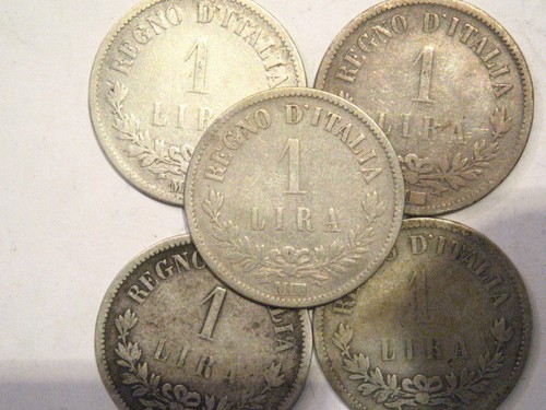 Monete lira valore - monete, 1