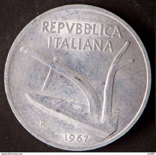 1967 italia moneta - ,